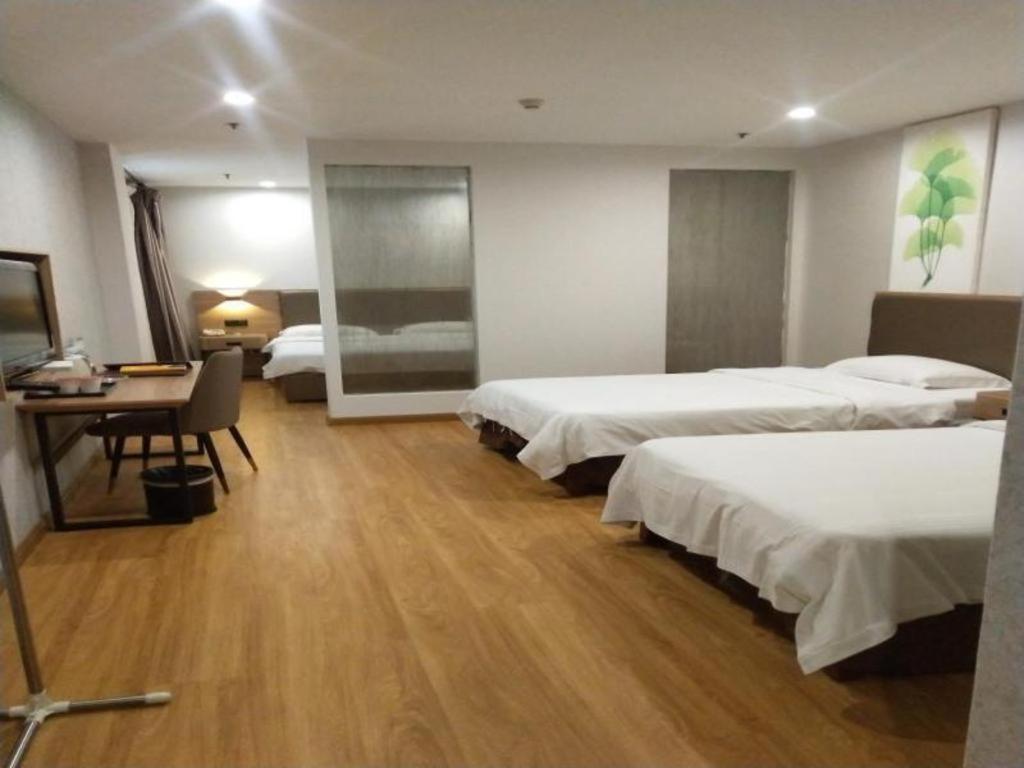 Greentree Inn Jining Yanzhou Jiuzhou Fangyuan Business Hotel Exterior photo