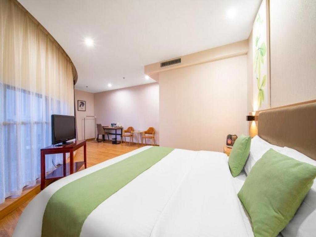 Greentree Inn Jining Yanzhou Jiuzhou Fangyuan Business Hotel Exterior photo