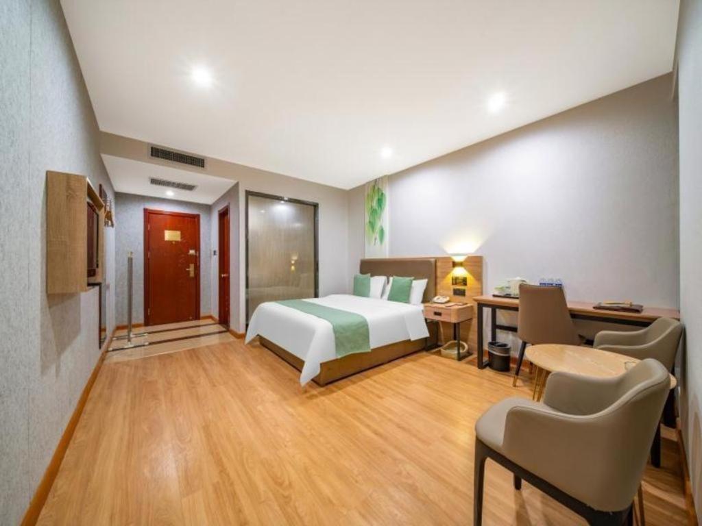 Greentree Inn Jining Yanzhou Jiuzhou Fangyuan Business Hotel Exterior photo