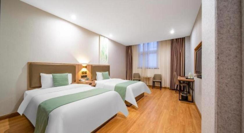 Greentree Inn Jining Yanzhou Jiuzhou Fangyuan Business Hotel Exterior photo