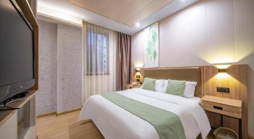 Greentree Inn Jining Yanzhou Jiuzhou Fangyuan Business Hotel Exterior photo