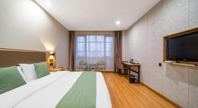 Greentree Inn Jining Yanzhou Jiuzhou Fangyuan Business Hotel Exterior photo