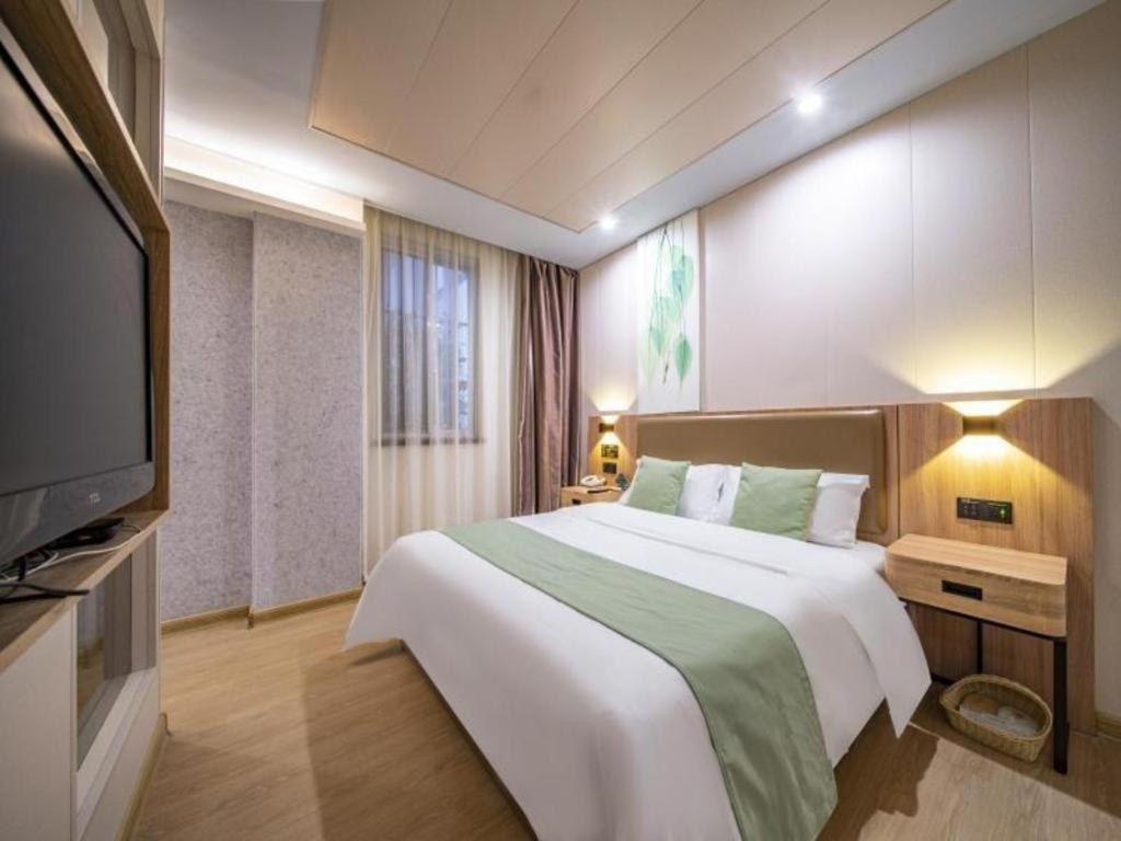 Greentree Inn Jining Yanzhou Jiuzhou Fangyuan Business Hotel Exterior photo