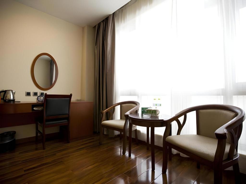 Greentree Inn Jining Yanzhou Jiuzhou Fangyuan Business Hotel Exterior photo