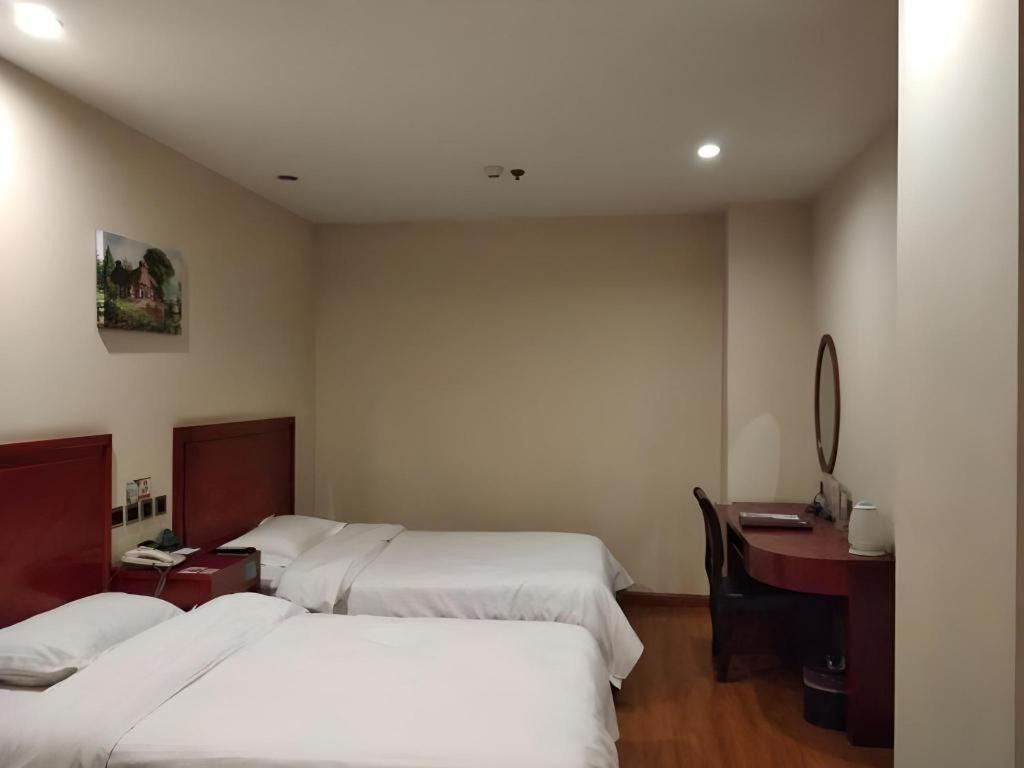 Greentree Inn Jining Yanzhou Jiuzhou Fangyuan Business Hotel Exterior photo