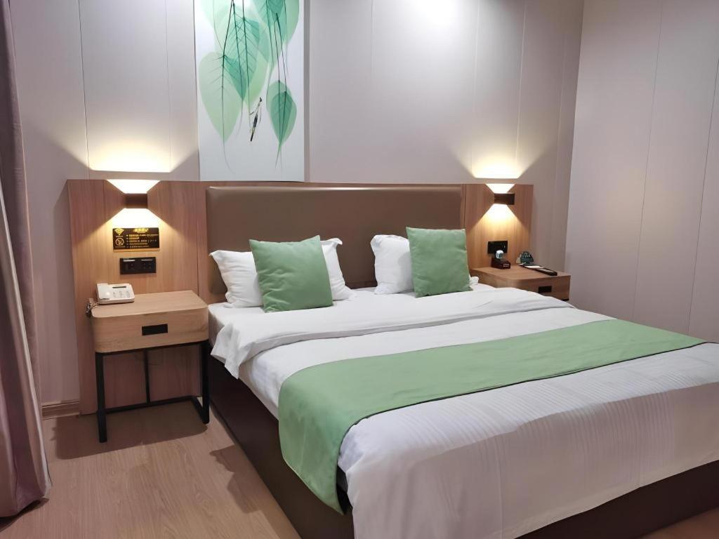 Greentree Inn Jining Yanzhou Jiuzhou Fangyuan Business Hotel Exterior photo