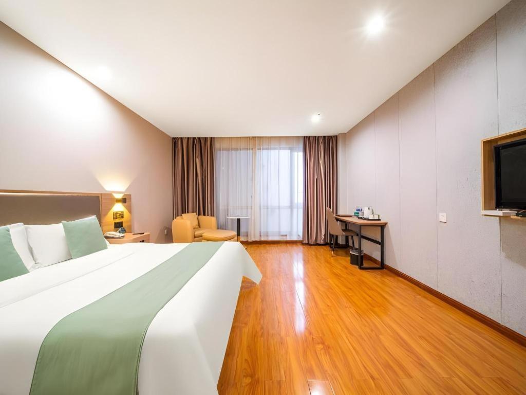 Greentree Inn Jining Yanzhou Jiuzhou Fangyuan Business Hotel Exterior photo