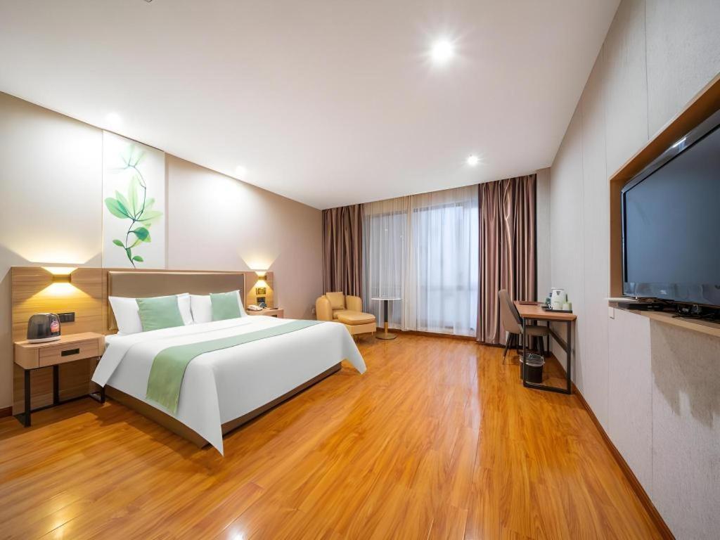 Greentree Inn Jining Yanzhou Jiuzhou Fangyuan Business Hotel Exterior photo