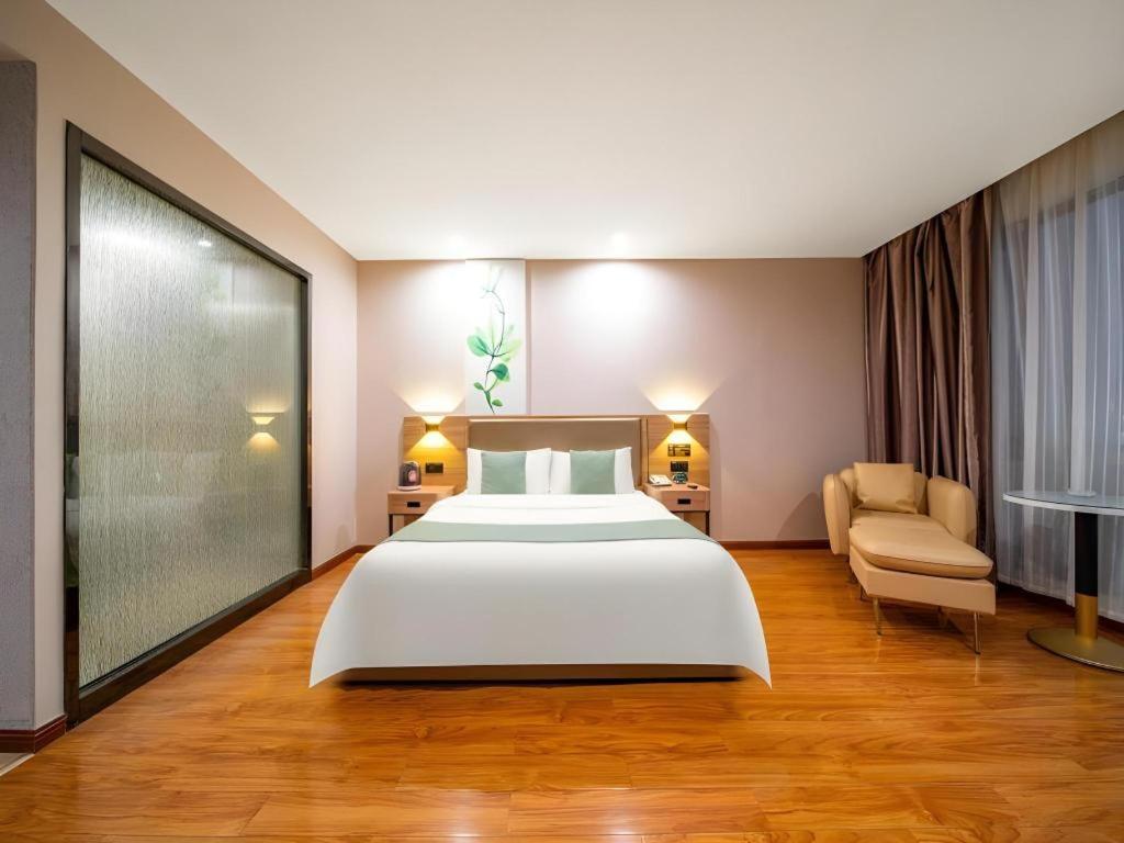 Greentree Inn Jining Yanzhou Jiuzhou Fangyuan Business Hotel Exterior photo