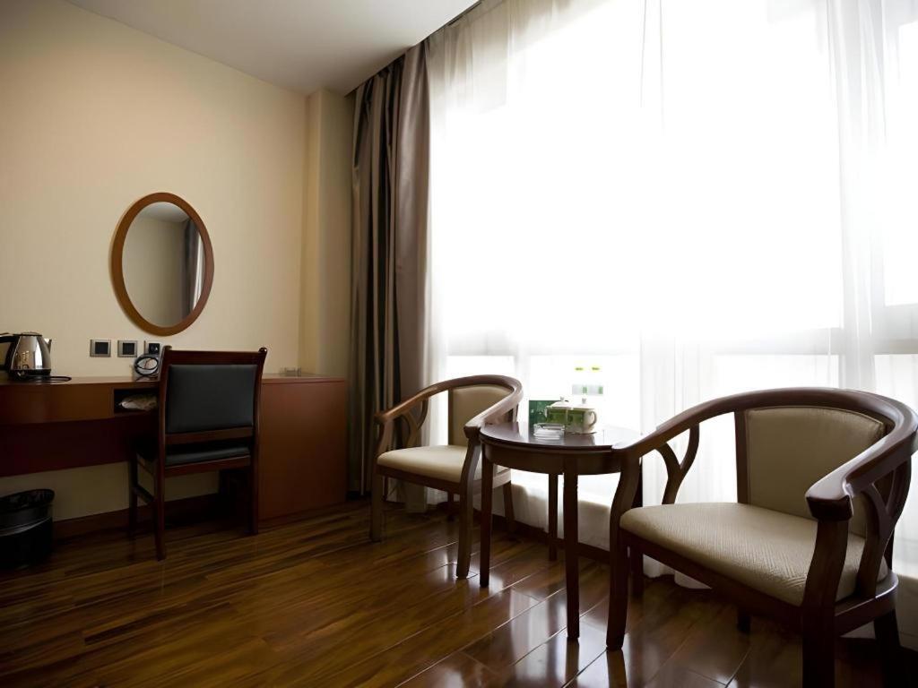 Greentree Inn Jining Yanzhou Jiuzhou Fangyuan Business Hotel Exterior photo