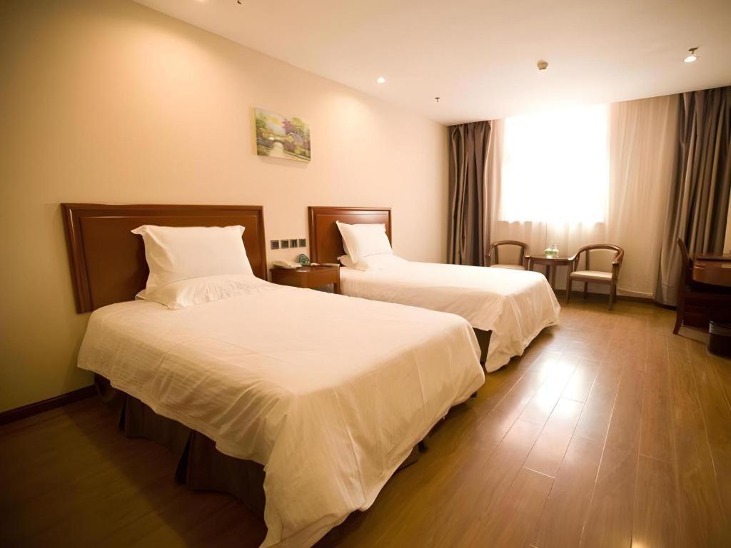 Greentree Inn Jining Yanzhou Jiuzhou Fangyuan Business Hotel Exterior photo